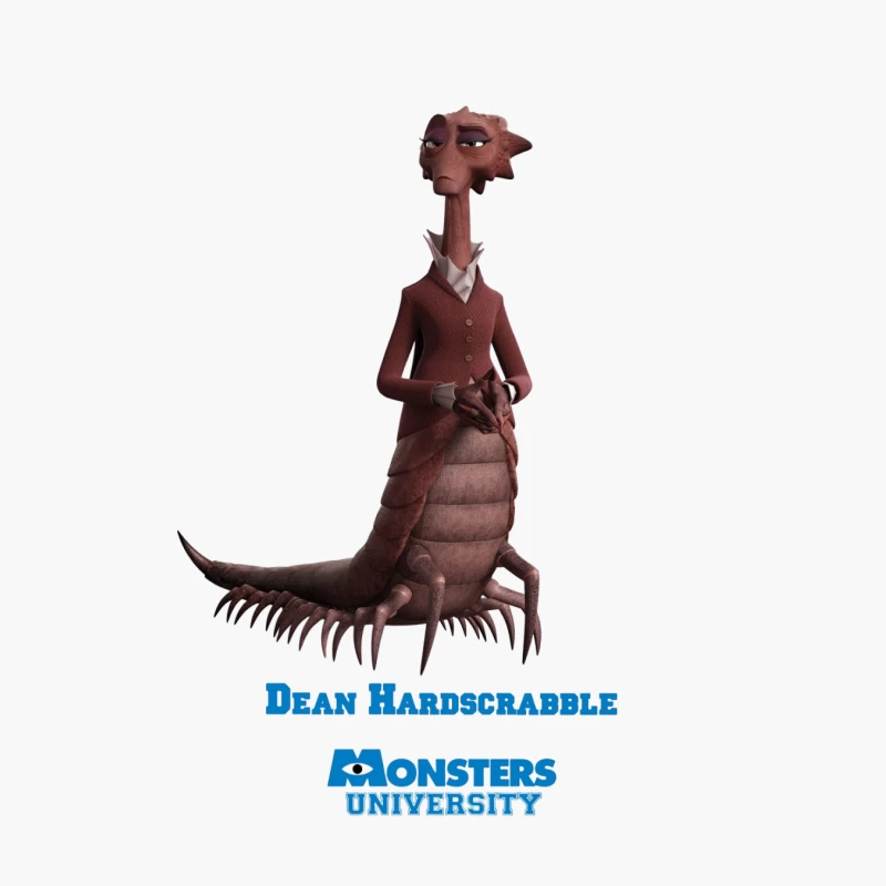 Dean Hardscrabble: Animated Monster from Monsters University Cotton Tote Bag