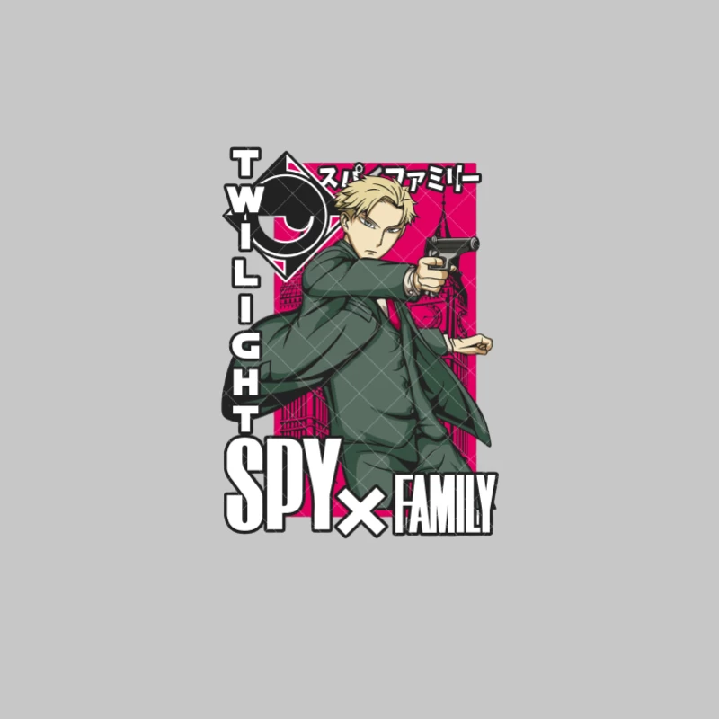 Twilight-Charakter aus dem Anime Herren Langarm T-Shirt
