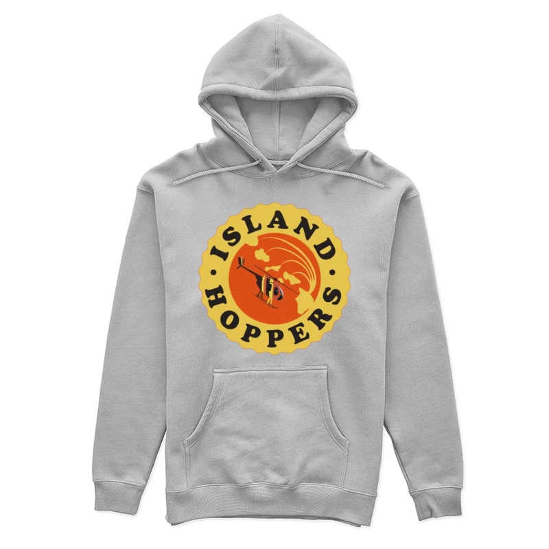 Island Hoppers Retro Female Pullover Hoodie