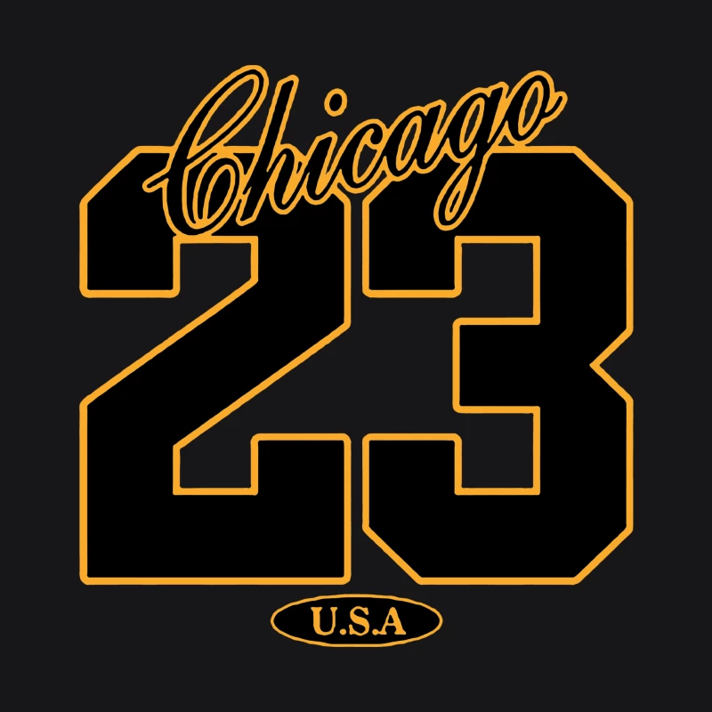 Chicago Nummer 23 Design Herren Pullover Hoodie
