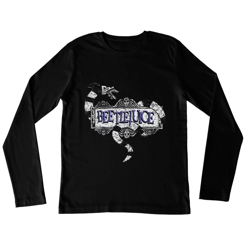 Beetlejuice Female Long Sleeve T-Shirt