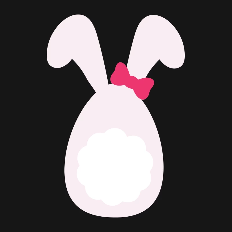 Lapin mignon avec nœud Femme T-Shirt