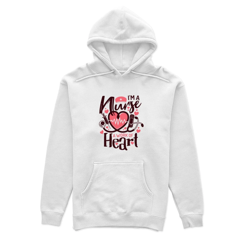 Infirmière au grand cœur Femme Sweat à capuche