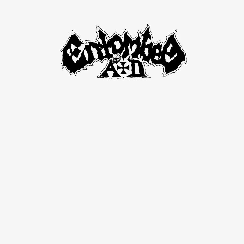 Entombed Black Logo Female Long Sleeve T-Shirt