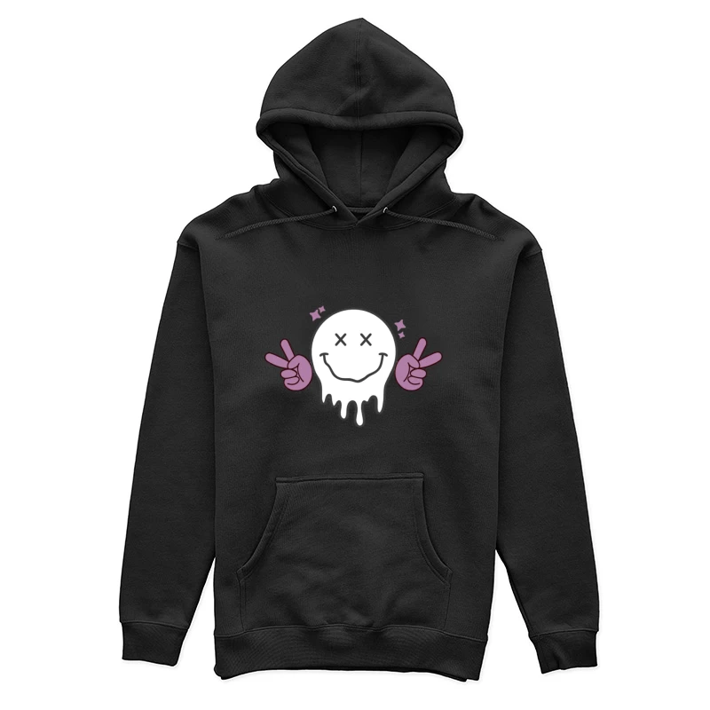 Visage souriant cool et fondu Femme Sweat à capuche