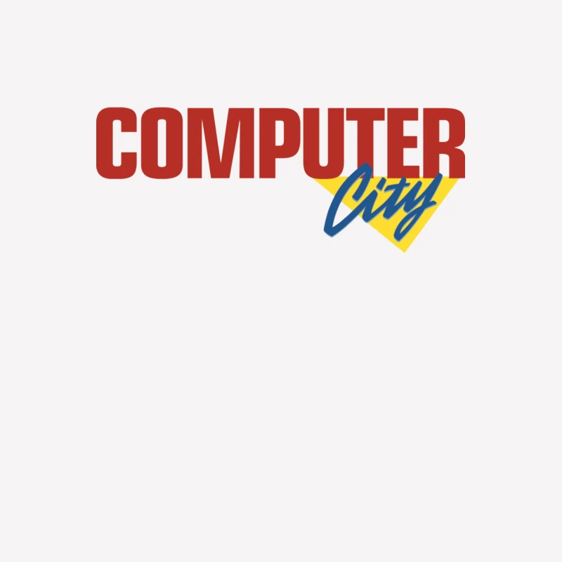 Computer City Male T-Shirt