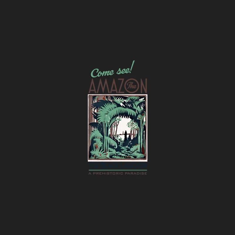 Creature from the Black Lagoon Travel Poster Bucket Hat