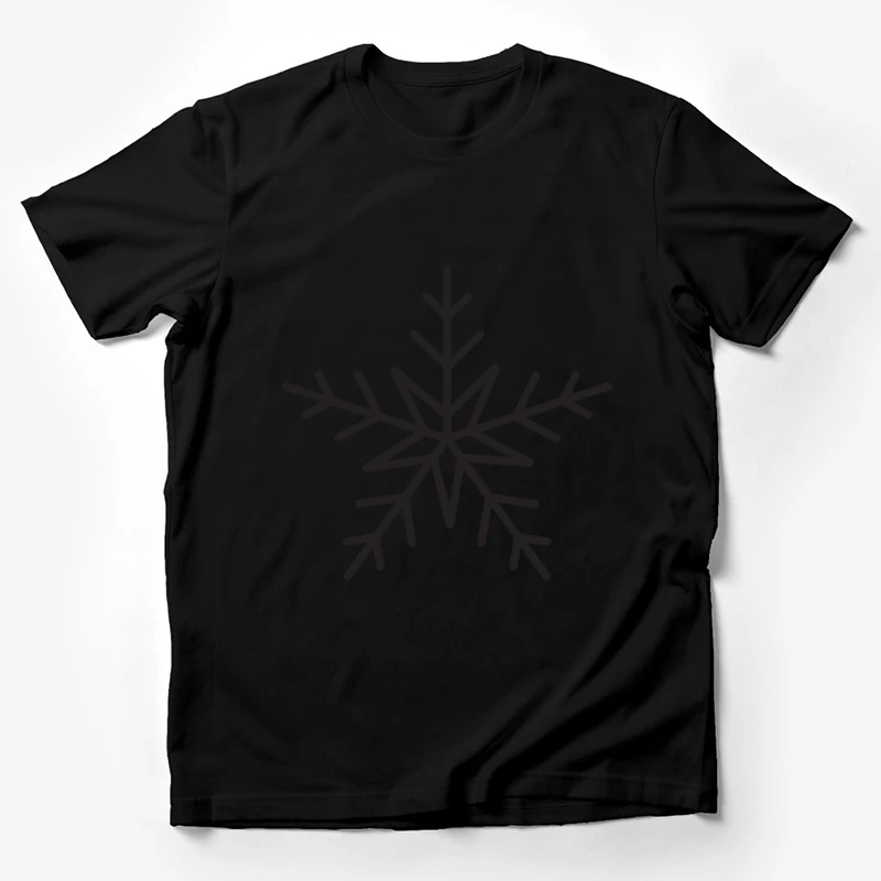 Flocon de neige géométrique Homme T-Shirt