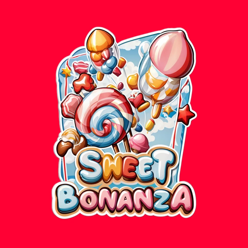 Sweet Bonanza Candy Game Logo Pin