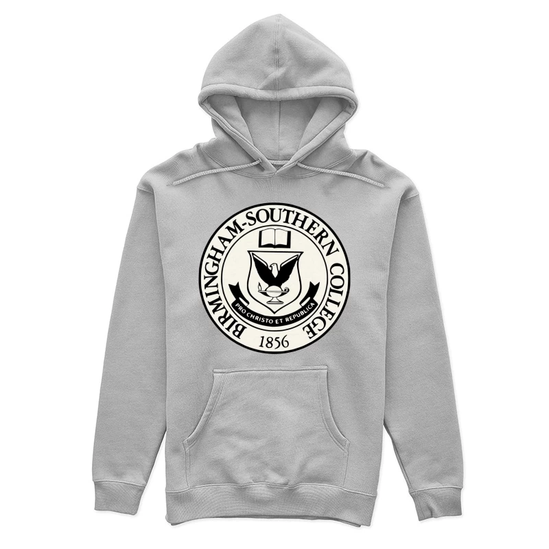 Official Seal of Birmingham-Southern College Founded 1856 Female Pullover Hoodie