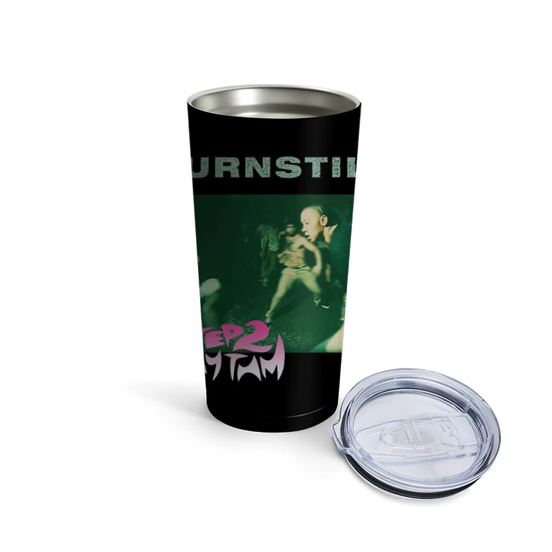 Turnstile - Step 2 Rhythm Album Cover Travel Mug