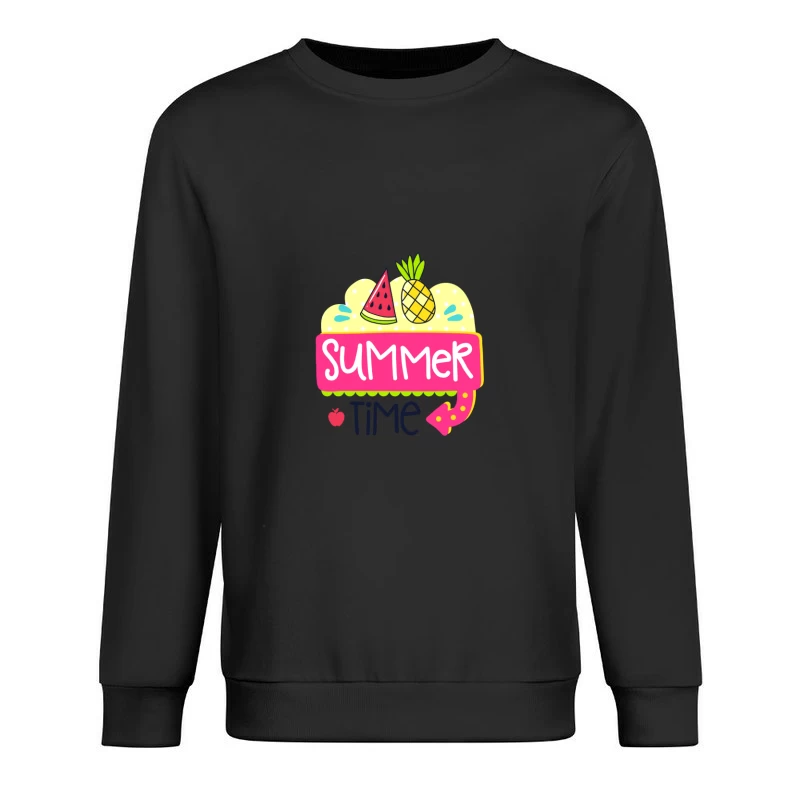 Illustration du Temps d'Été avec Fruits Homme Sweat-shirt à enfiler