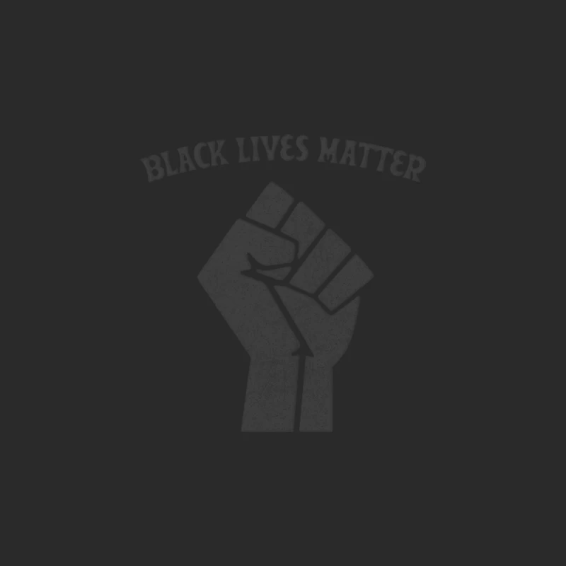 Black Lives Matter - FadedVintage Style  Black Power Fist Baseball Cap