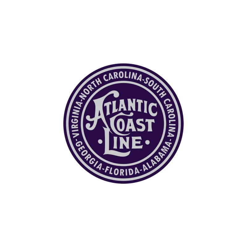 Atlantic Coast Line Railroad Desk Mat