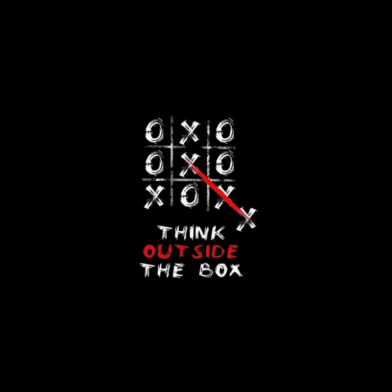 Tic Tac Toe Game Design Travel Mug