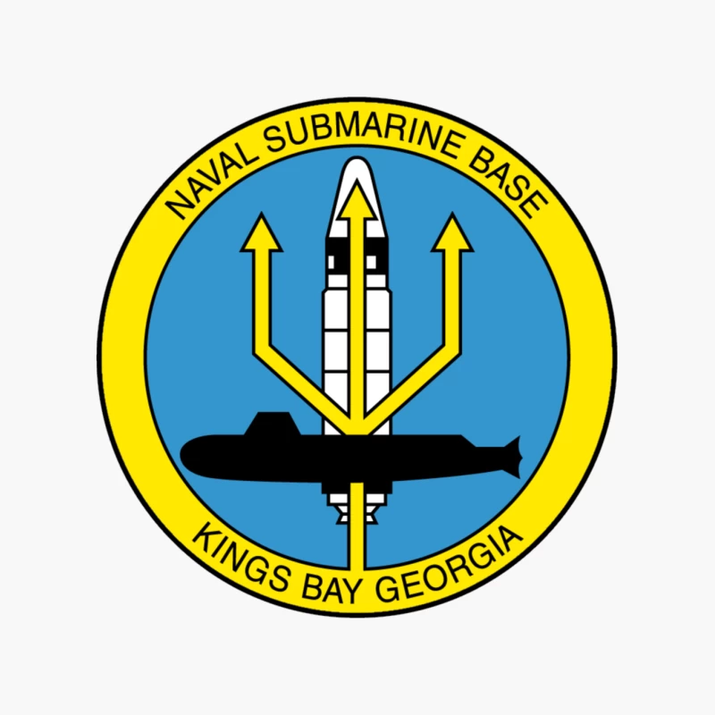 Naval Submarine Base Kings Bay Georgia Cotton Tote Bag