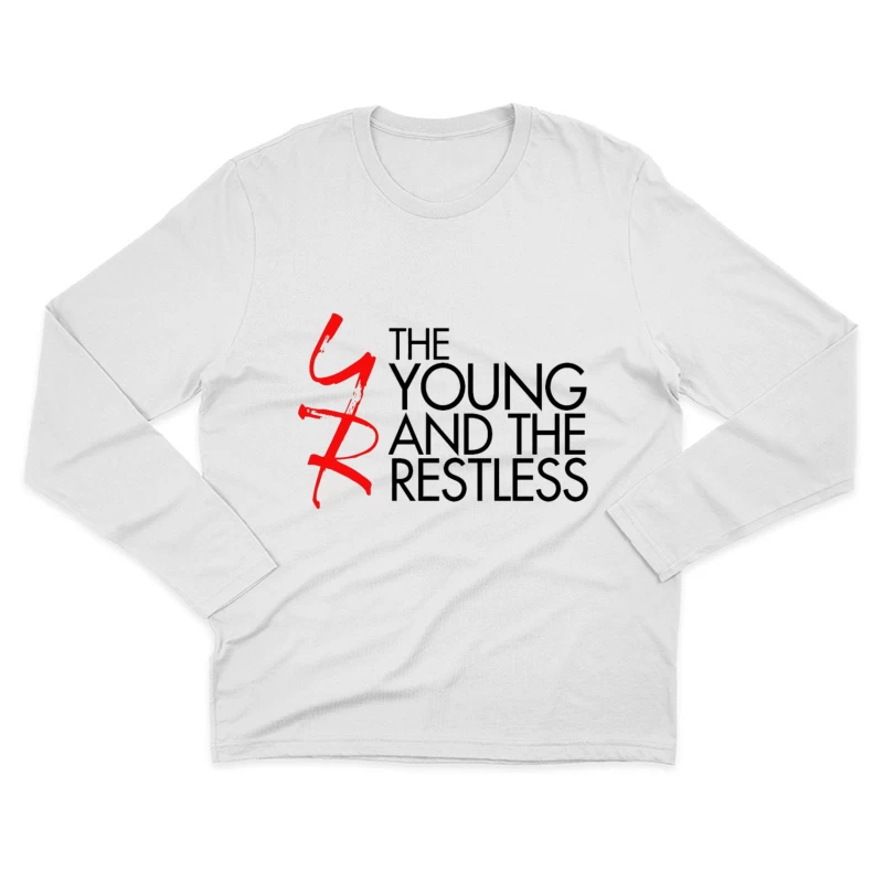 The Young and the Restless TV Show Logo Design Male Long Sleeve T-Shirt