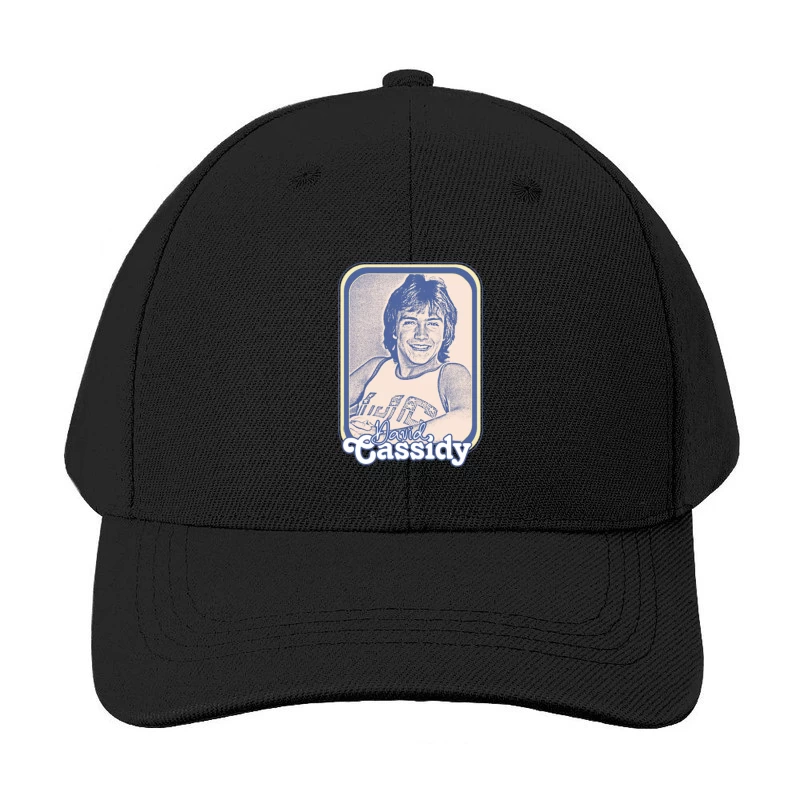 David Cassidy  Retro 70s Aesthetic Fan Design Baseball Cap