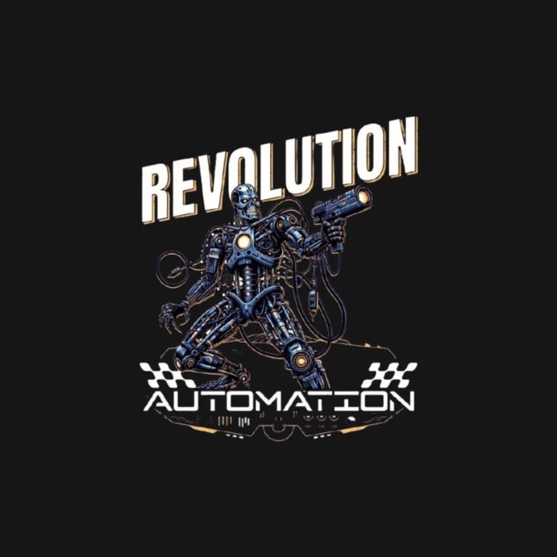 Combat Robot Revolution Sci-Fi Art Male Long Sleeve T-Shirt