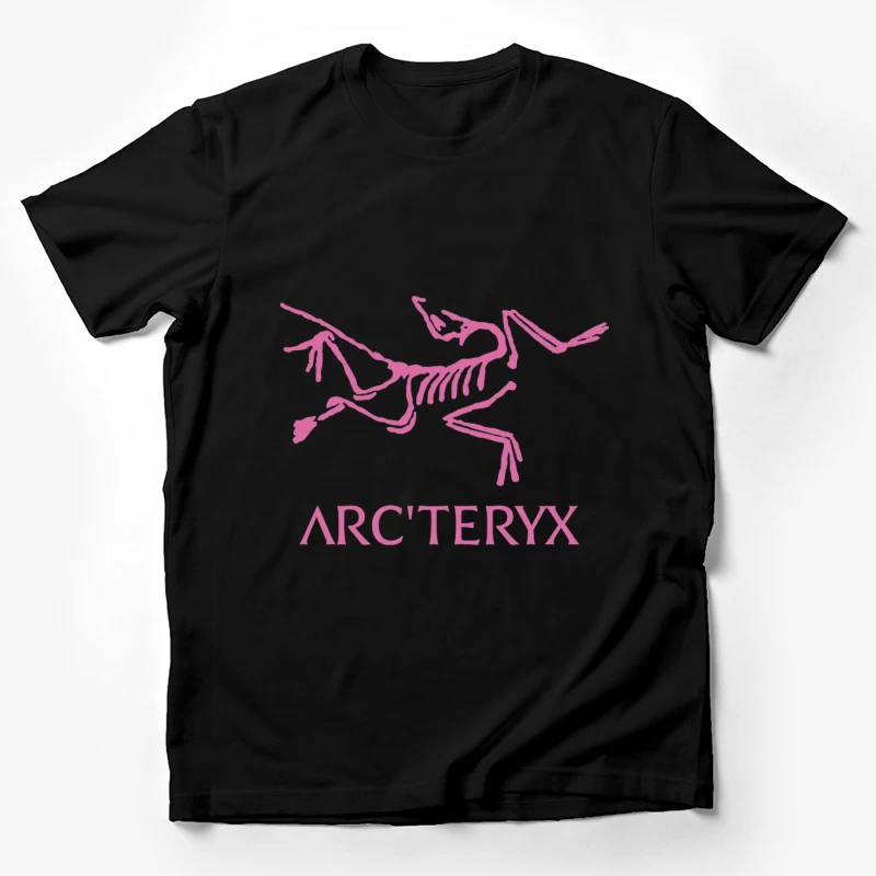 Archeopteryx Logo in Rosa Herren T-Shirt