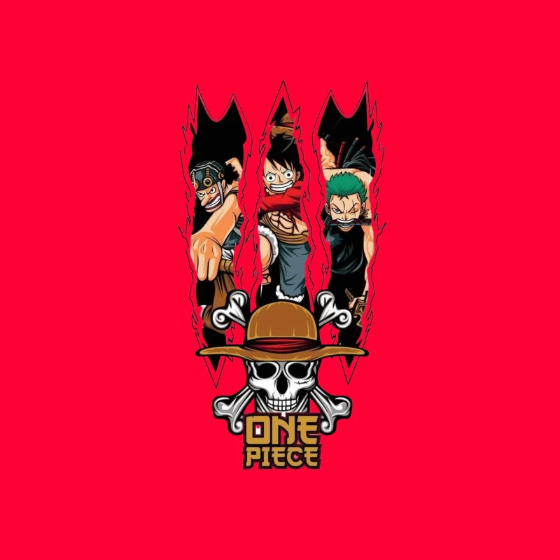 One Piece Character Artwork Tapestry