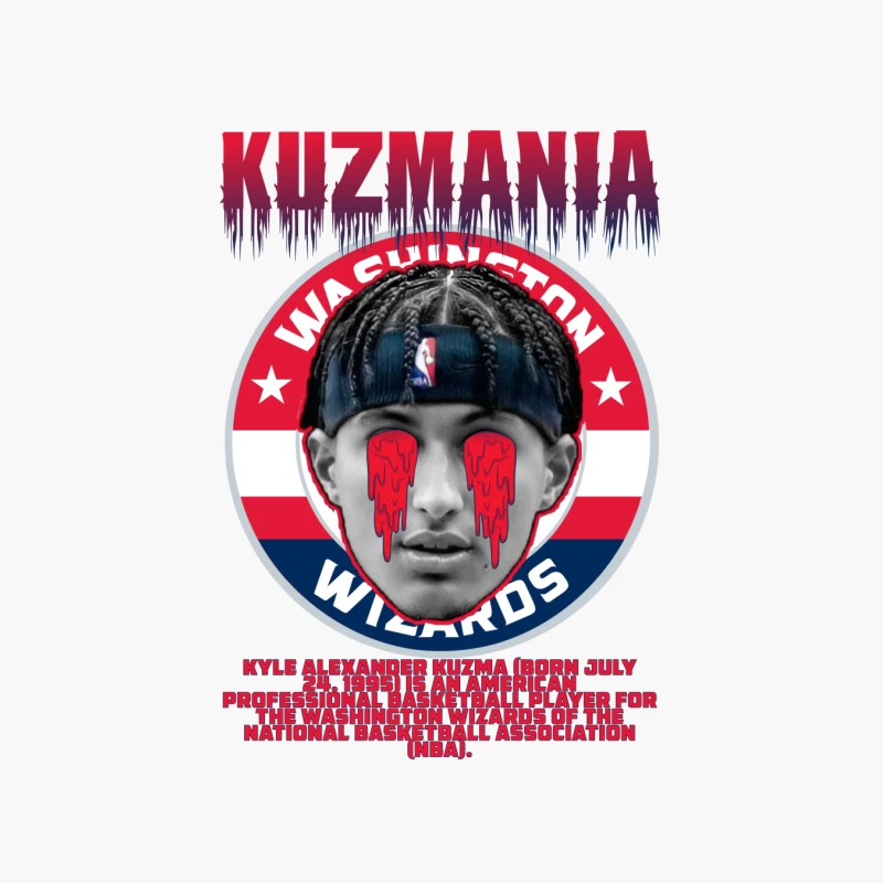 Kuzmania - Kyle Kuzma Artwork Cotton Tote Bag