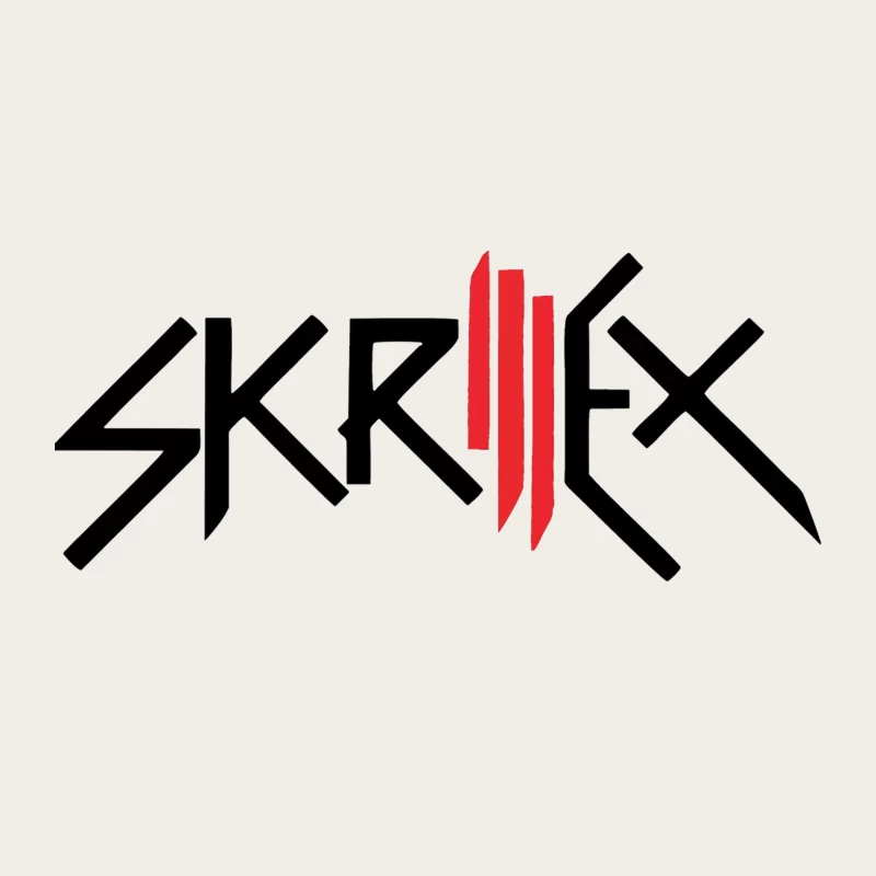 Skrillex Electronic Music Artist Logo Design Bucket Hat