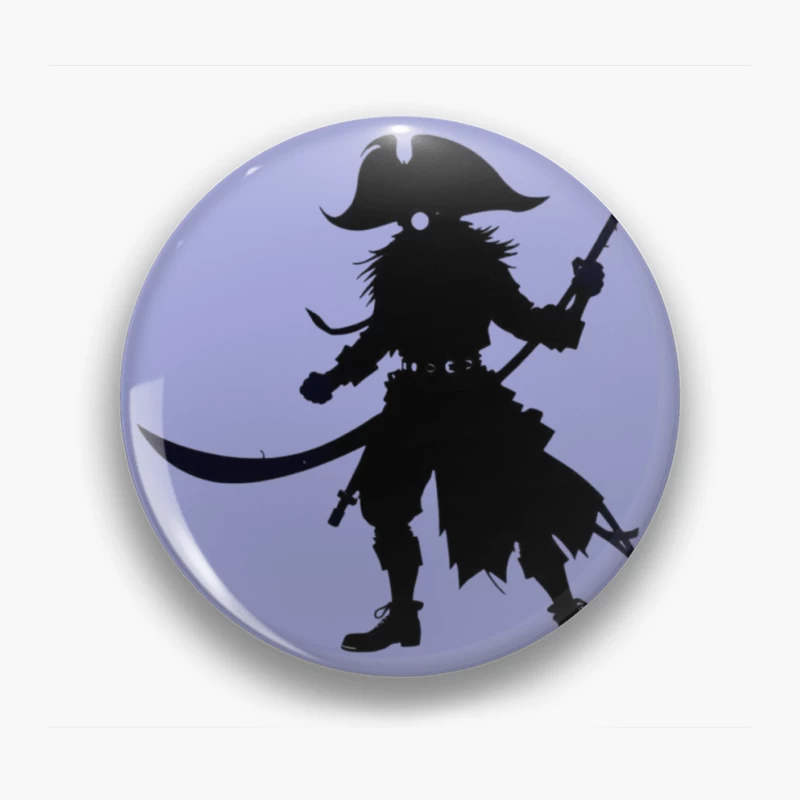Pirates shillouettes Pin