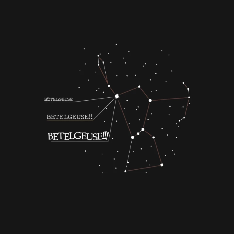 Astronomical Sketch of Betelgeuse Constellation Female Long Sleeve T-Shirt