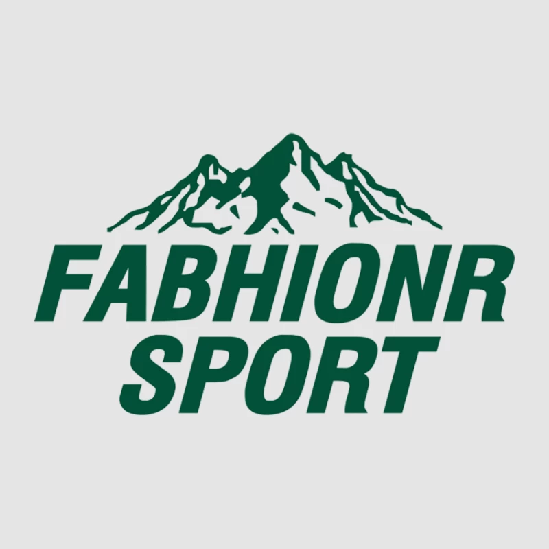 Outdoor Sport Logo mit Bergmotiv Herren Pullover Hoodie