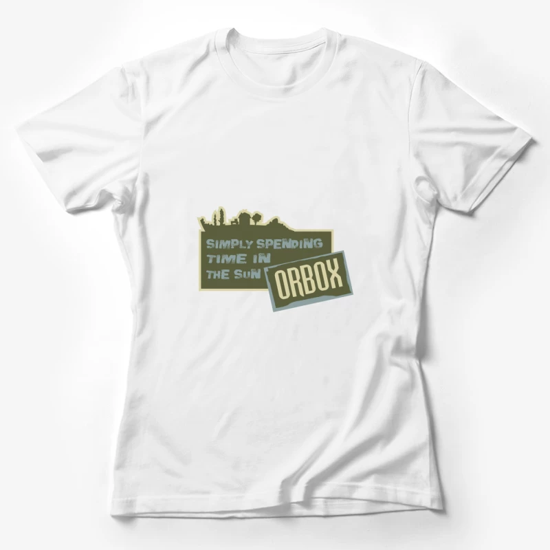 Jardin ensoleillé Orbox Femme T-Shirt
