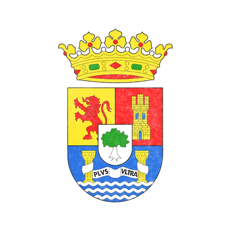 Extremadura  Vintage Style Spanish Flag Design Tapestry