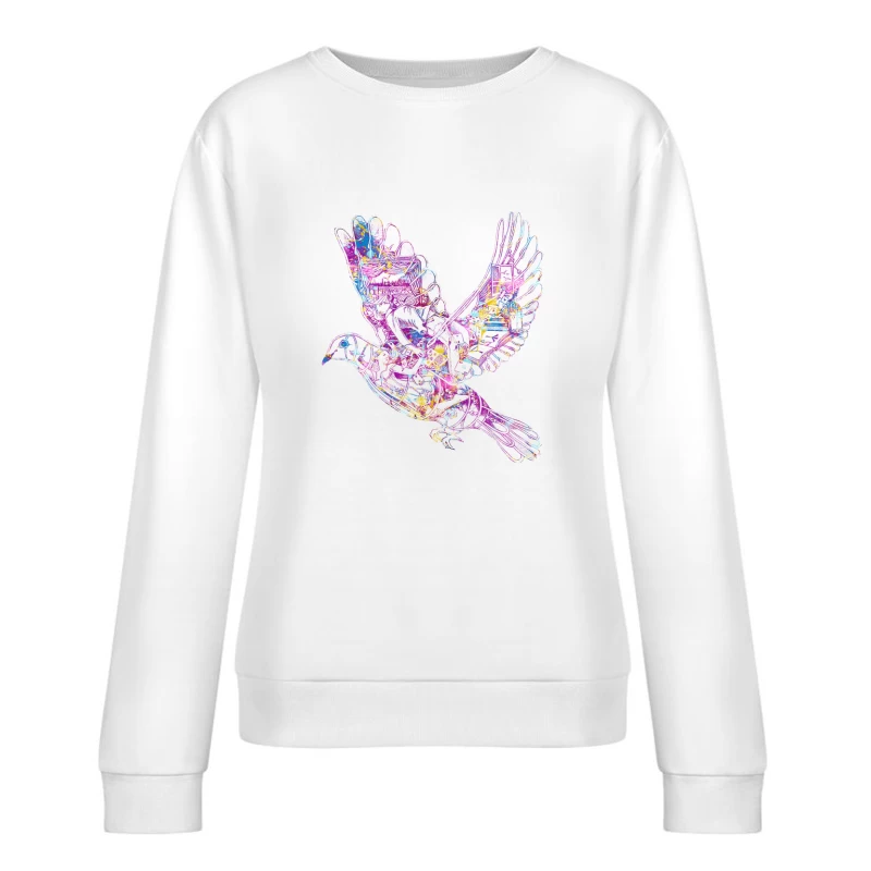 Coldplay Dove Fly Female Pullover Sweatshirt