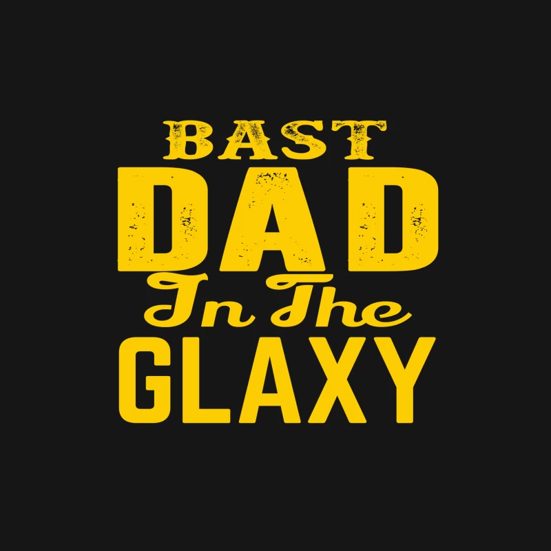 Meilleur Papa de la Galaxie Homme Manches Longues T-Shirt