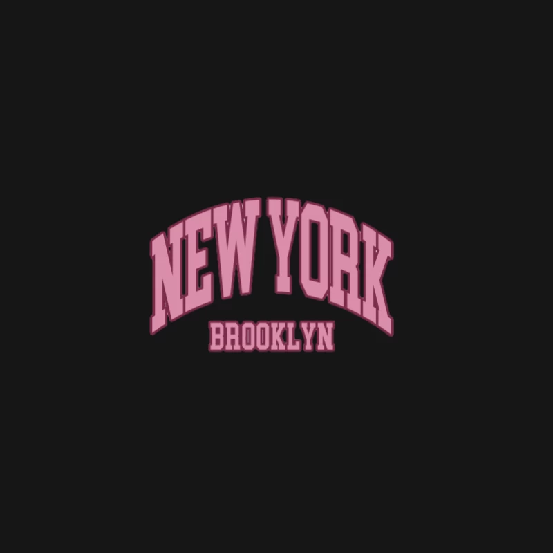 Design Graphique New York Brooklyn Homme Manches Longues T-Shirt