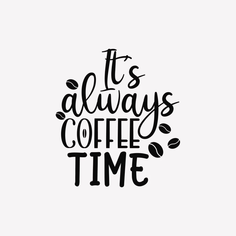 Affiche décorative de café Femme T-Shirt