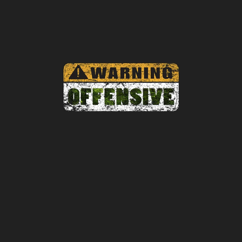 Warning Offensive Bucket Hat