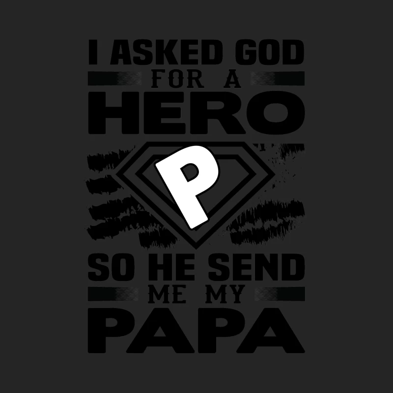 Message inspirant pour Papa Homme Sweat-shirt à enfiler