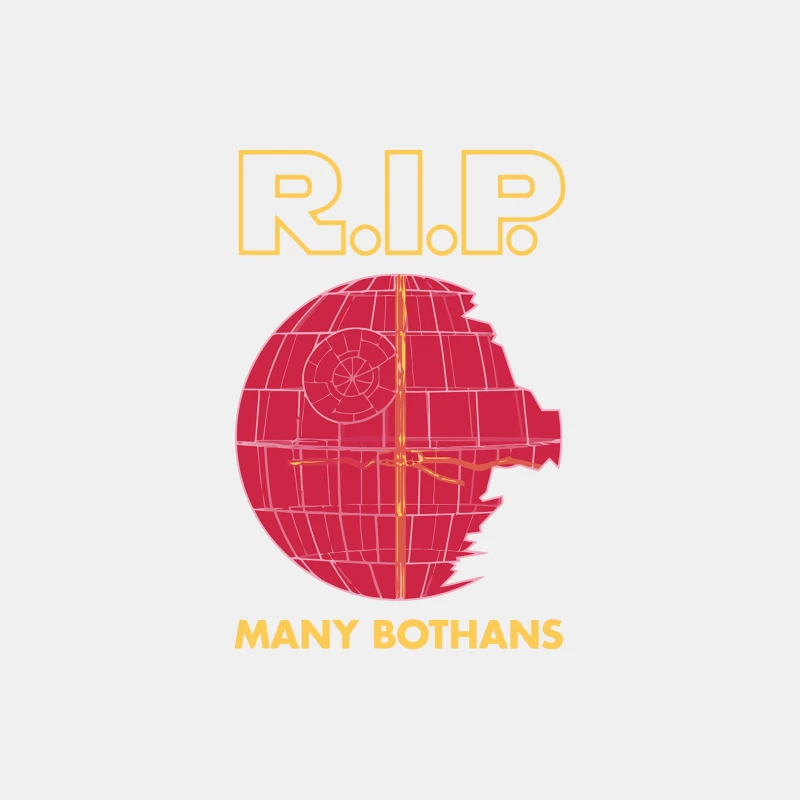 Star Wars Parody: RIP Many Bothans Death Star Tribute Male Tank Top