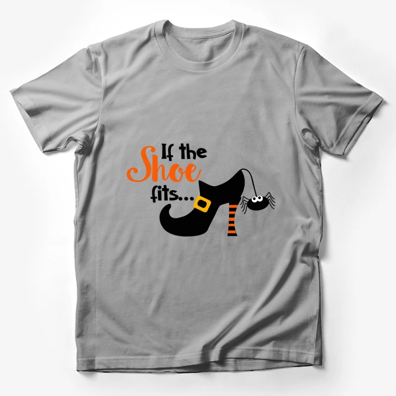 Chaussure de sorcière avec araignée Homme T-Shirt