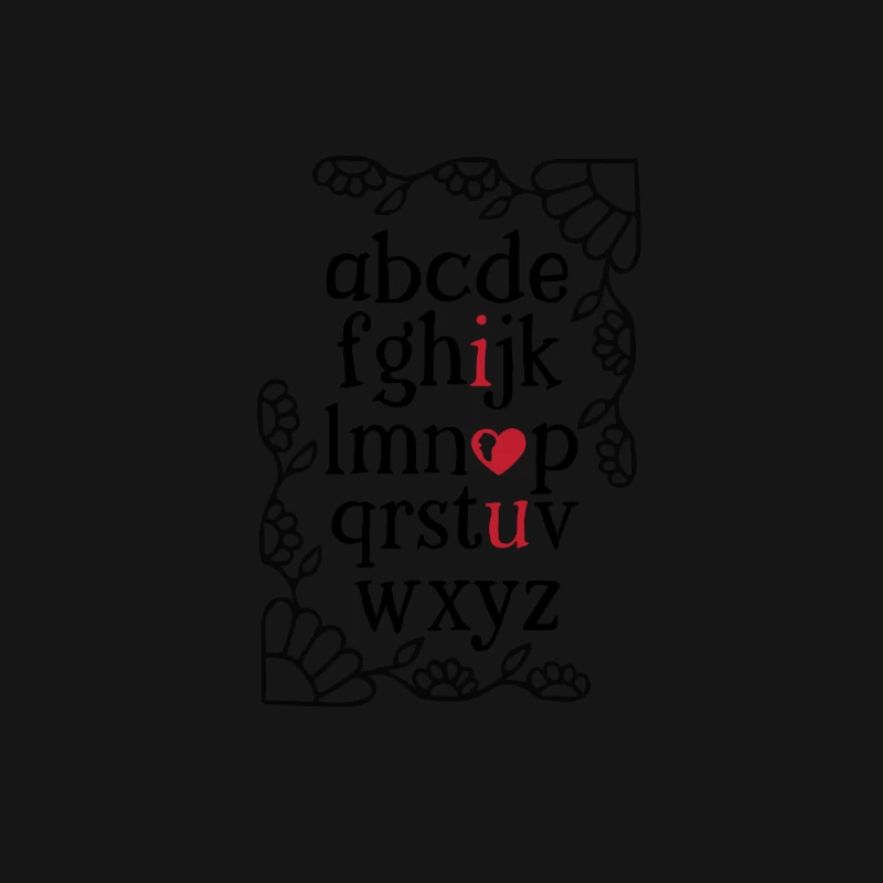 Amour et élégance florale Femme T-Shirt