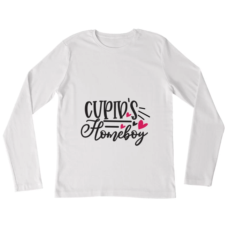 Cupidon et son acolyte Femme Manches Longues T-Shirt