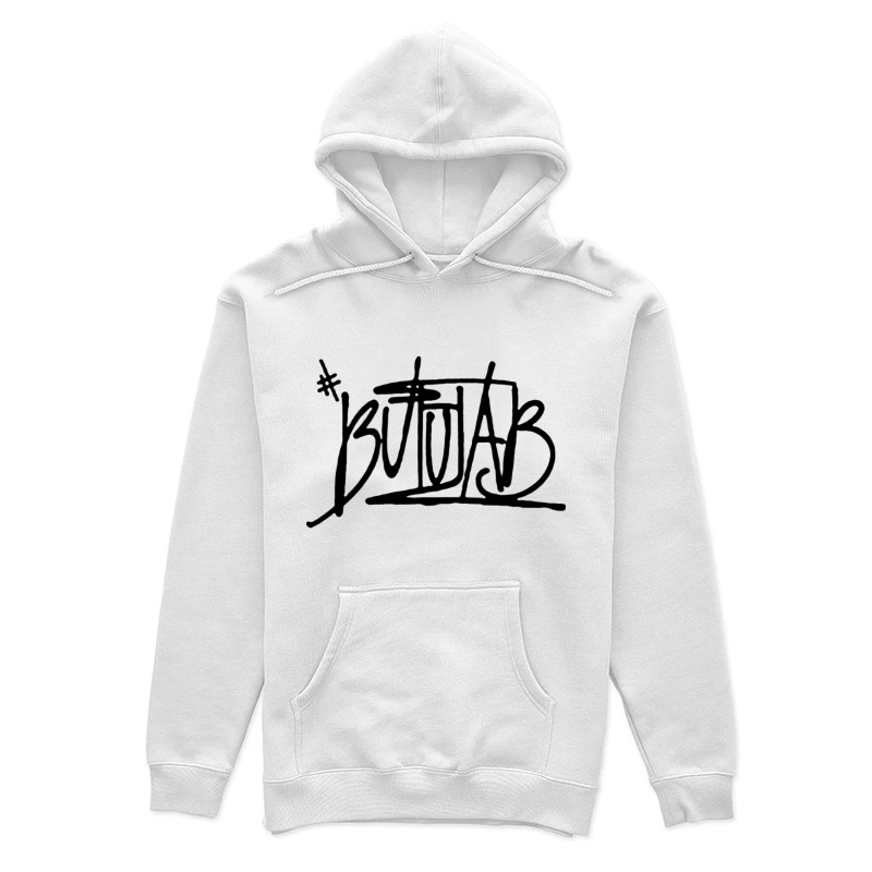 Graffiti-Stil Schriftzug Damen Pullover Hoodie