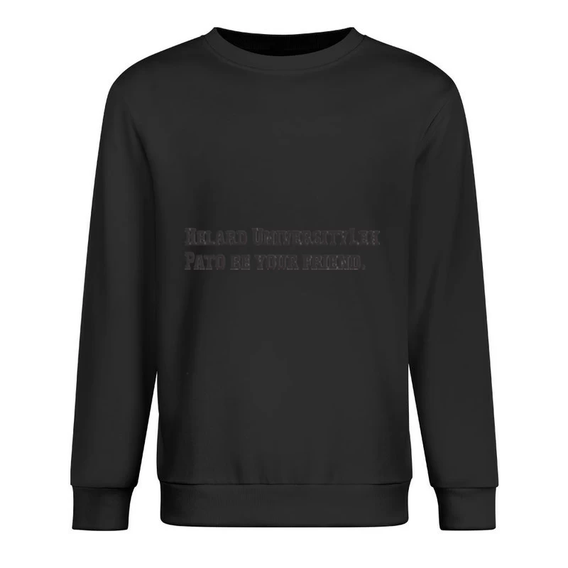 Helaro Universität Leitspruch Herren Pullover Sweatshirt