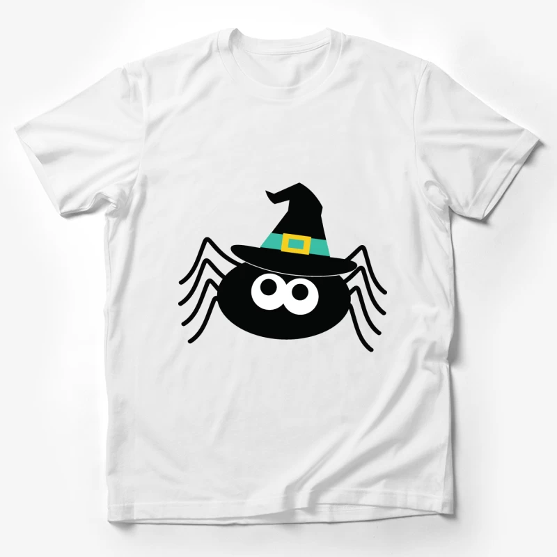 Araignée Halloween avec chapeau de sorcière Homme T-Shirt