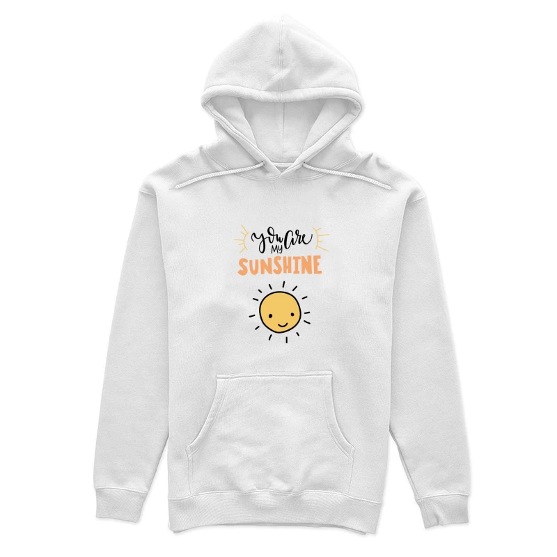 Soleil et message d'amour Femme Sweat à capuche