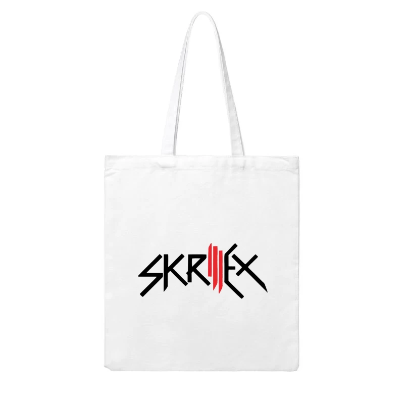 Skrillex Electronic Music Artist Logo Design Cotton Tote Bag