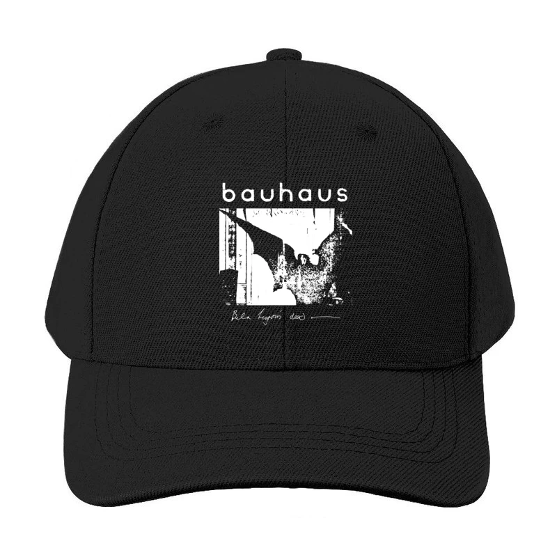 Vintage Bauhaus Typography and Abstract Design Study Baseball Cap