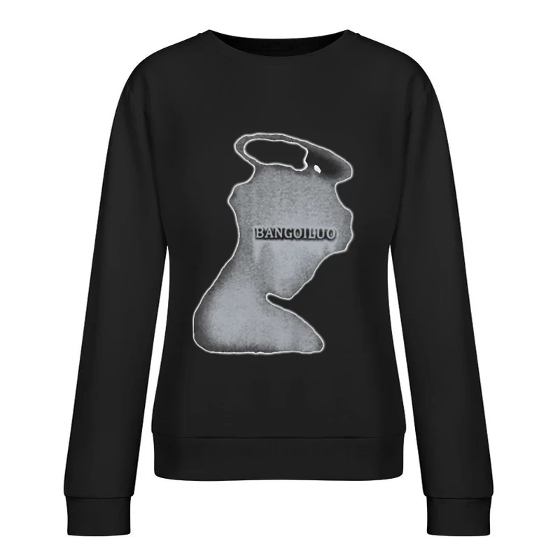 BangoLudo Silhouette Damen Pullover Sweatshirt