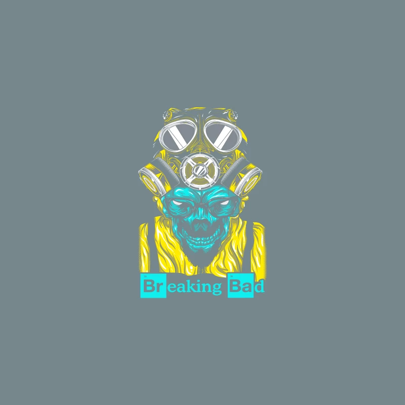 Breaking Bad Inspired Illustration Desk Mat